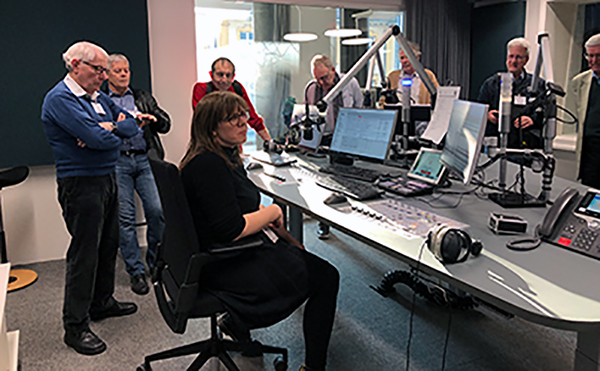 E. E. Zunft zu Gerbern - Besuch im SRF Kultur Basel 21. Januar 2020