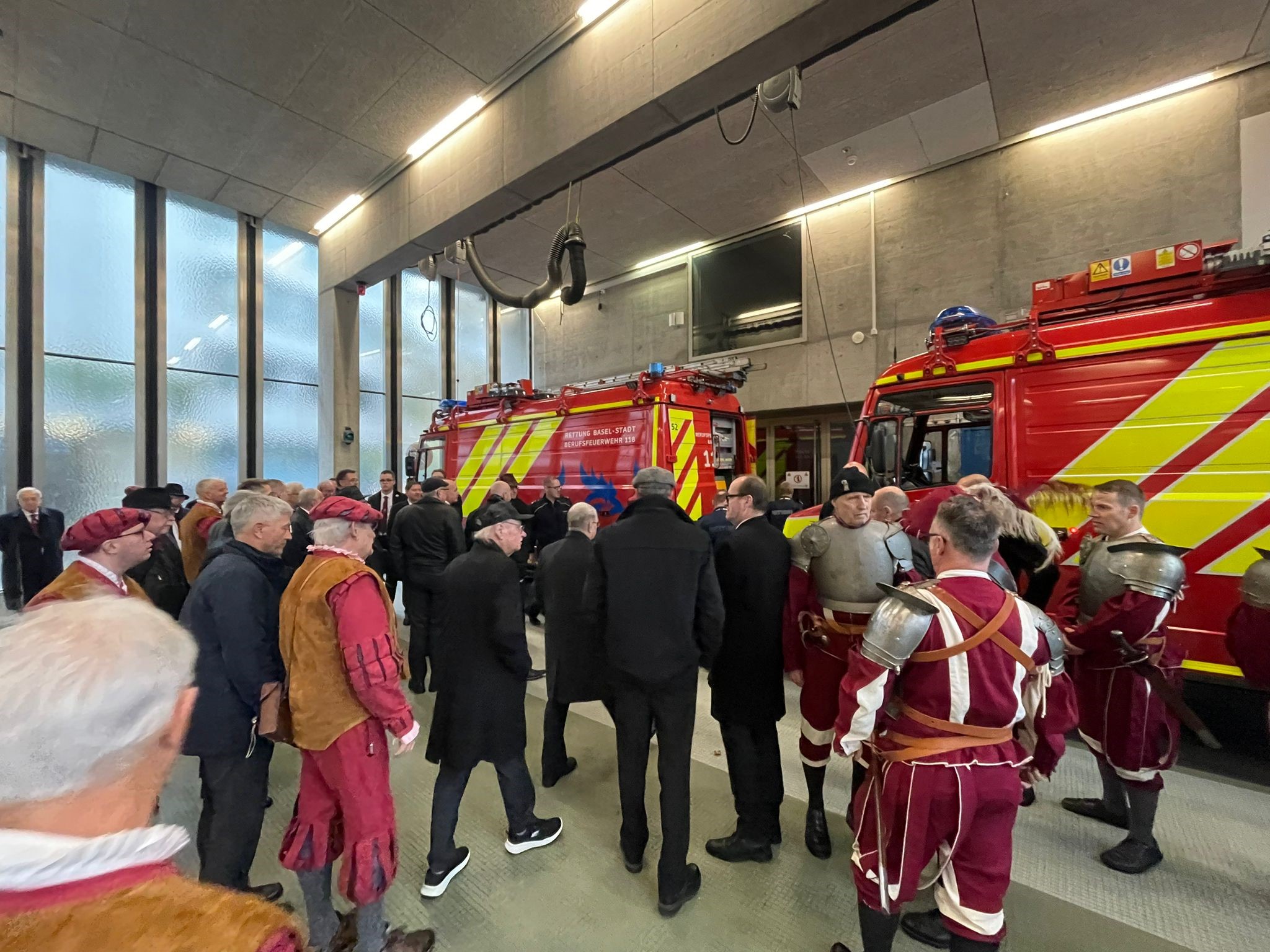 E. E. Zunft zu Gerbern - Zunftessen 2023 – Bei der Basler Feuerwehr